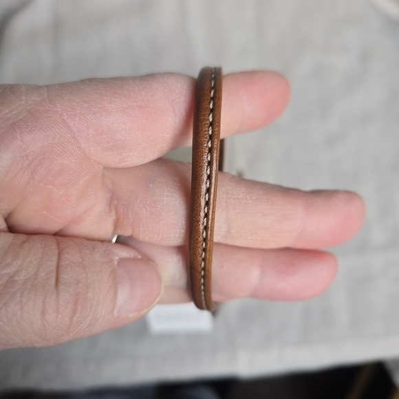 Coach Pebbled Leather Wristlet Y2K Mini Bag - Picture 3 of 11